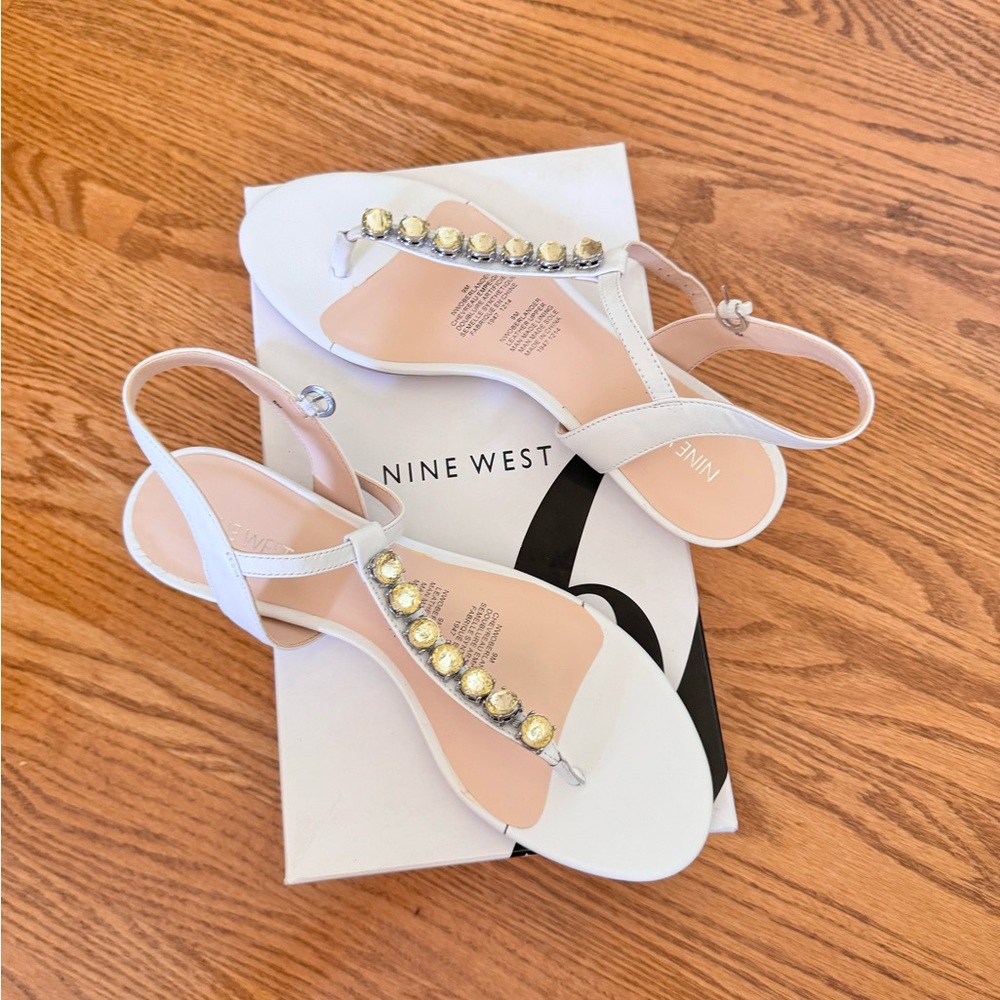 Nine West brand new sandals. Size 9, medium width